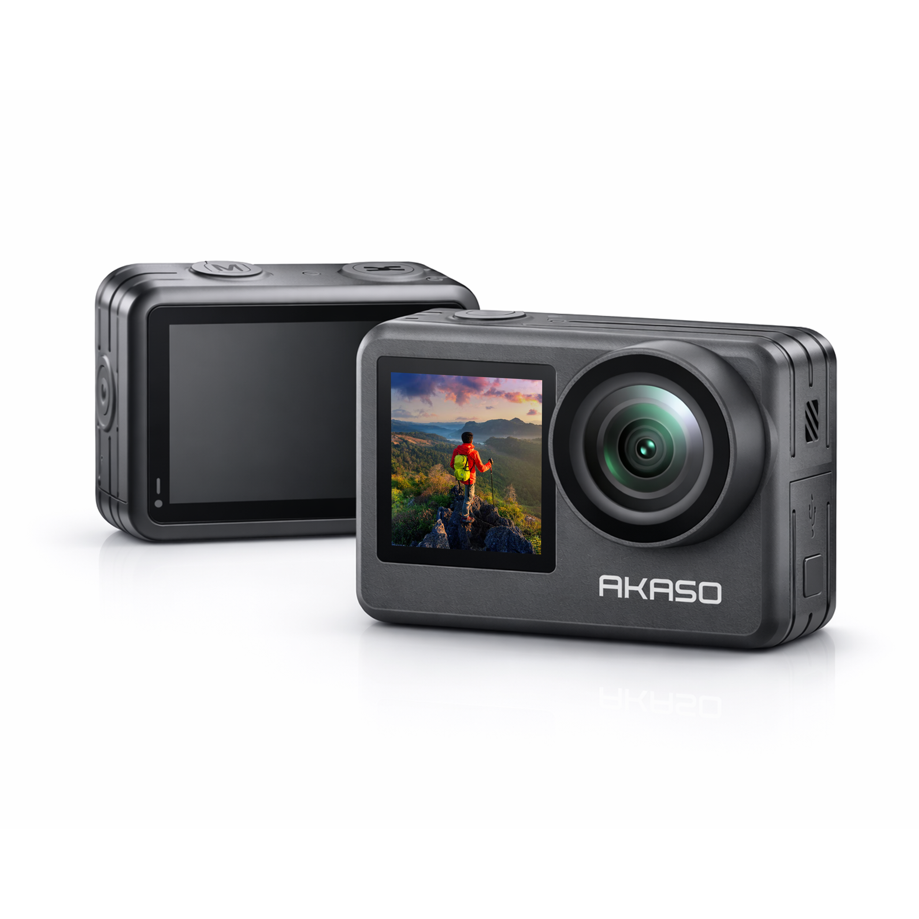 AKASO Brave 7 LE 4K Action Camera with Touch Screen | 20MP | EIS 2.0 | Waterproof up to 131ft | Dual Display